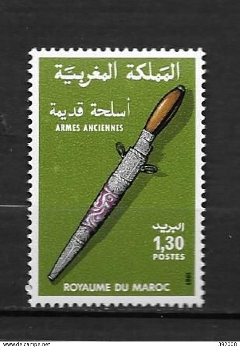 1981 - N° 890** MNH - Arme Ancienne - Marokko (1956-...)
