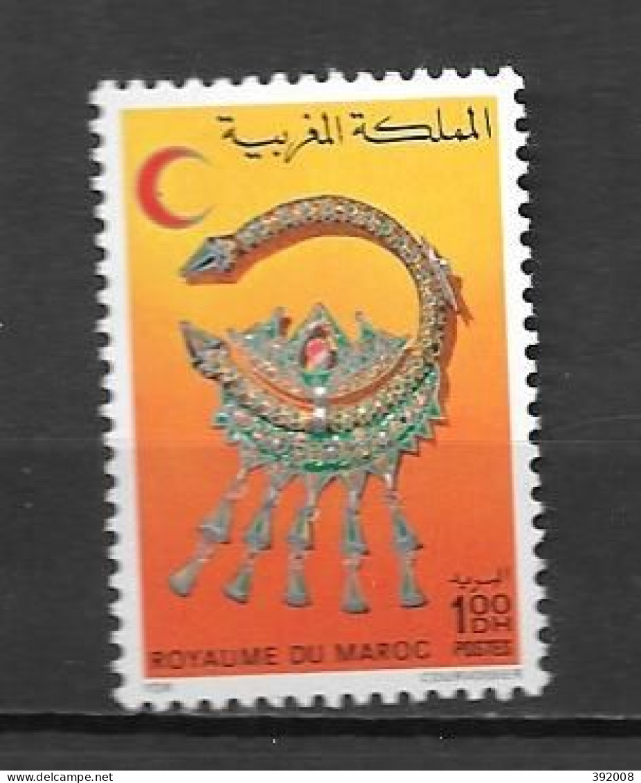 1978 - N° 802* MH - Croissant Rouge - Marokko (1956-...)