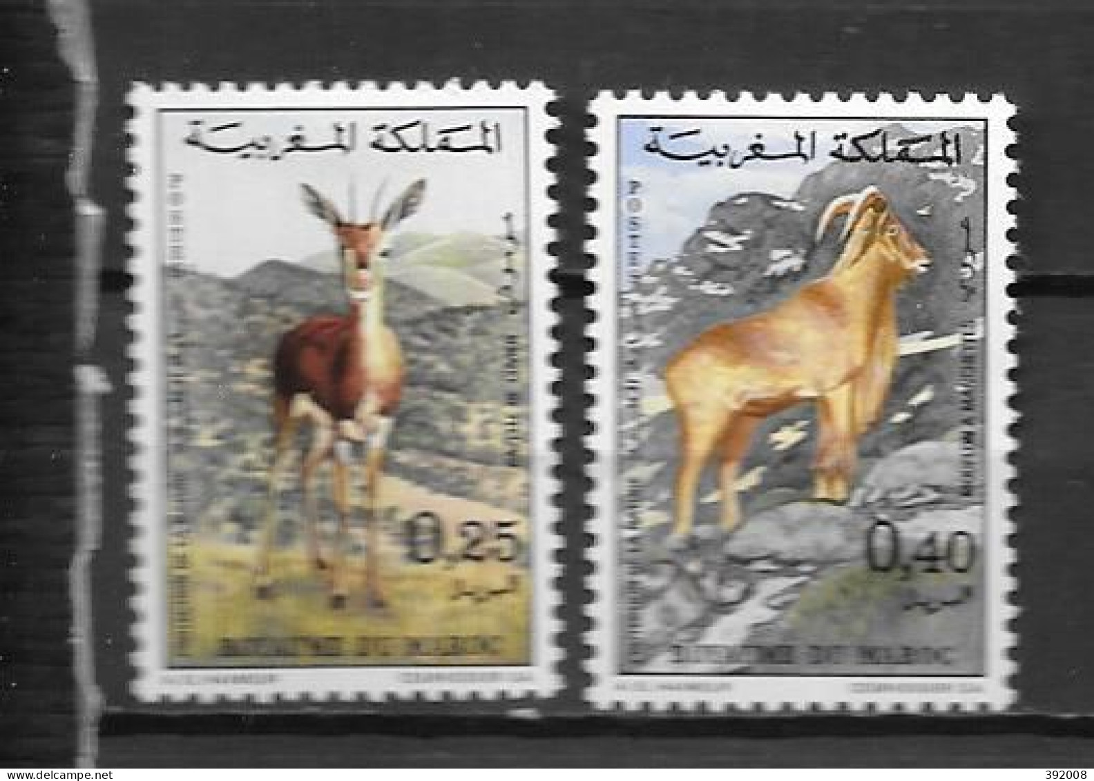 1972 - N° 646 à 647* MH - Protection De La Nature - Marruecos (1956-...)