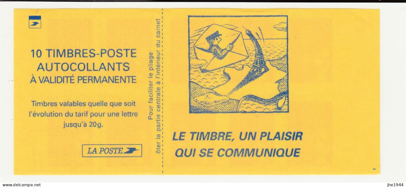 France Carnet N° 3085a-C3 ** Le Timbre, Un Plaisir Qui Se Communique - Autres & Non Classés