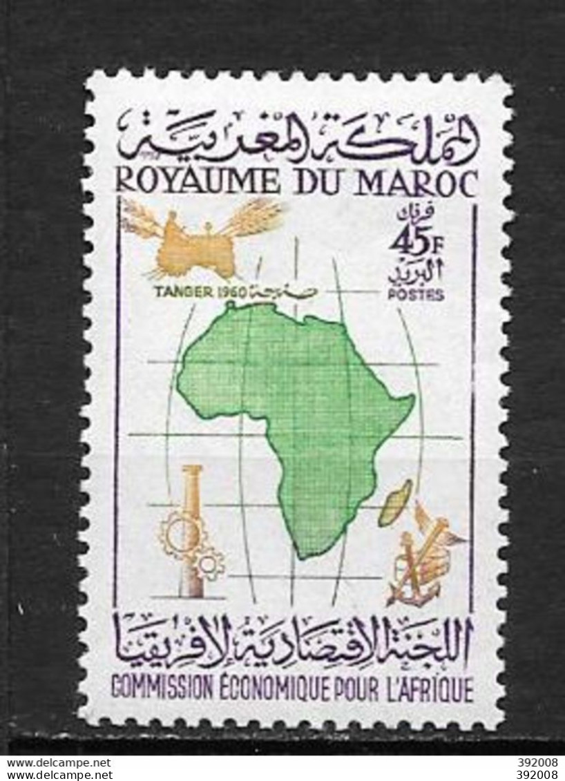 1959 - N° 396*MH - Commission économique Pour L'Afrique - Morocco (1956-...)