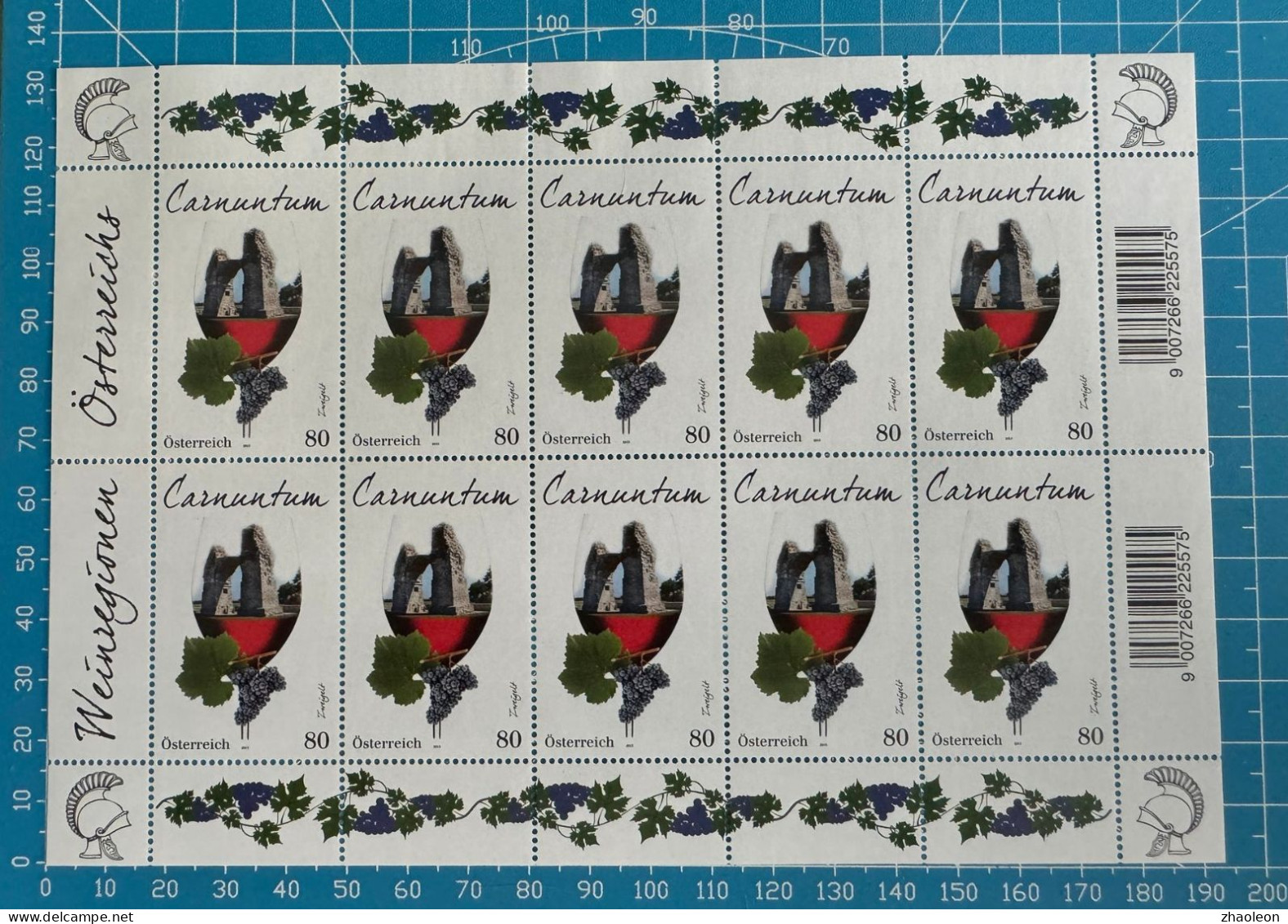 3225 Carnuntum// Block - Unused Stamps