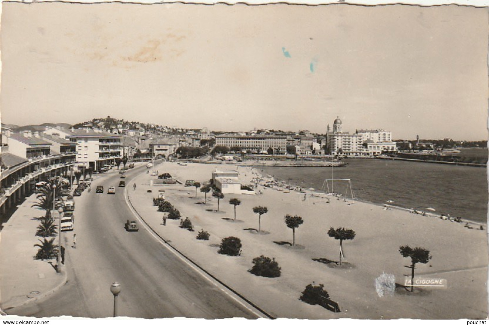 KO 24-(83) FREJUS PLAGE - VUE D' ENSEMBLE VERS SAINT RAPHAEL - 2 SCANS - Frejus