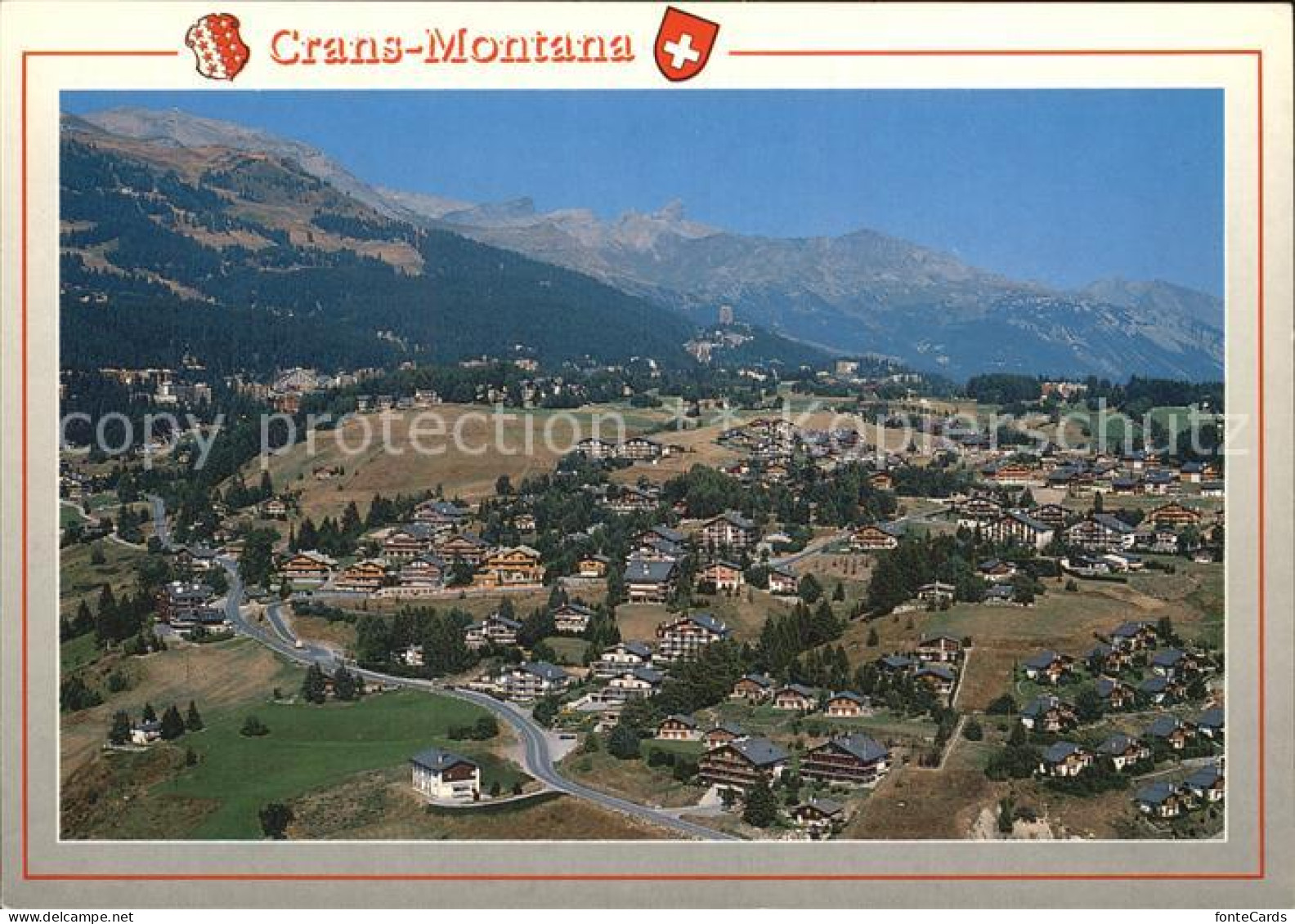 12610642 Crans-Montana Panorama  Crans-Montana - Other & Unclassified