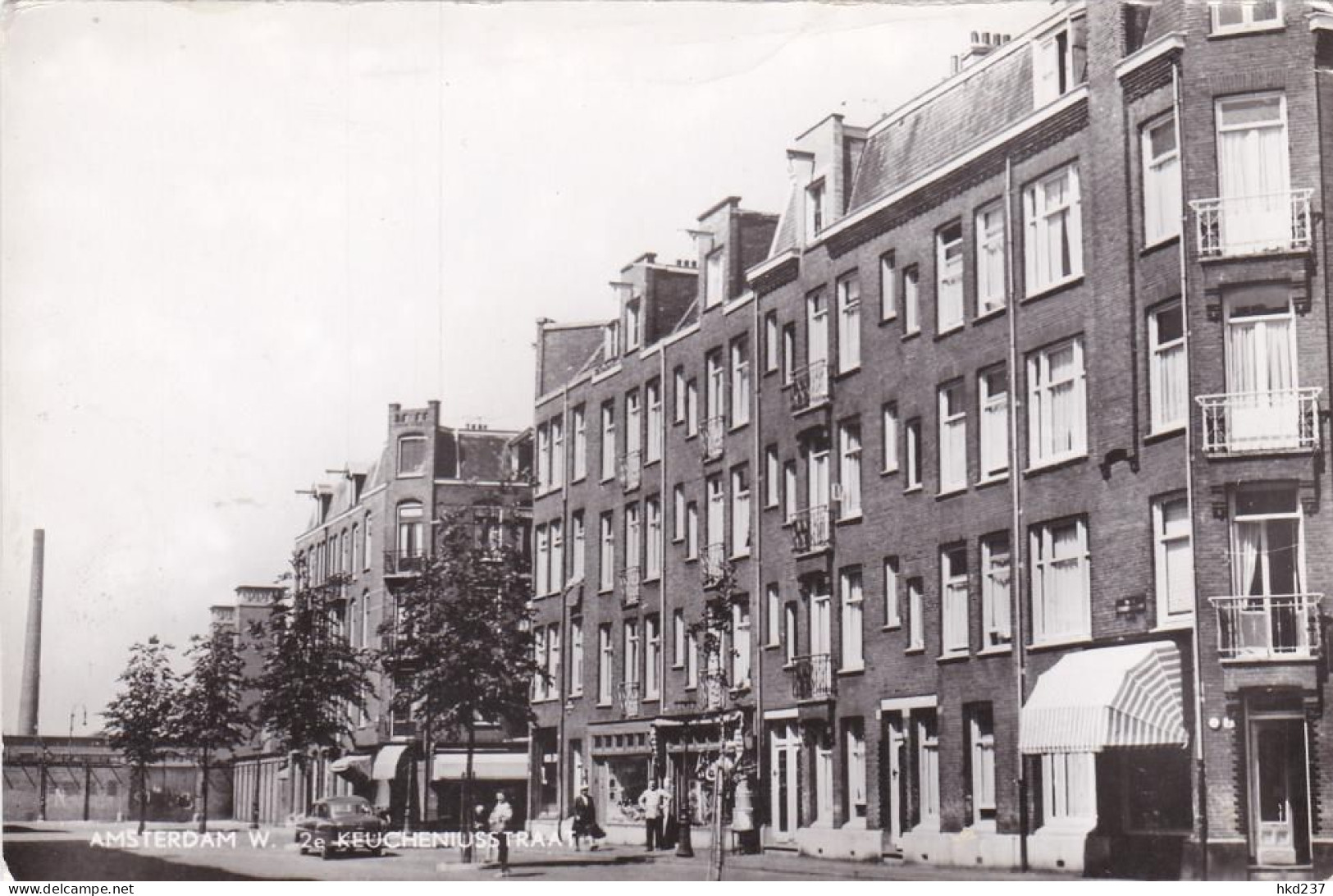 Amsterdam 2e Keucheniusstraat Levendig Oude Auto Markthallen     1834 - Amsterdam