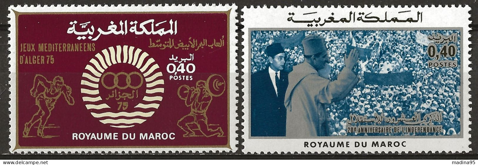 MAROC: **,*, N° YT 735 Et 738 Ch., TB - Marocco (1956-...)