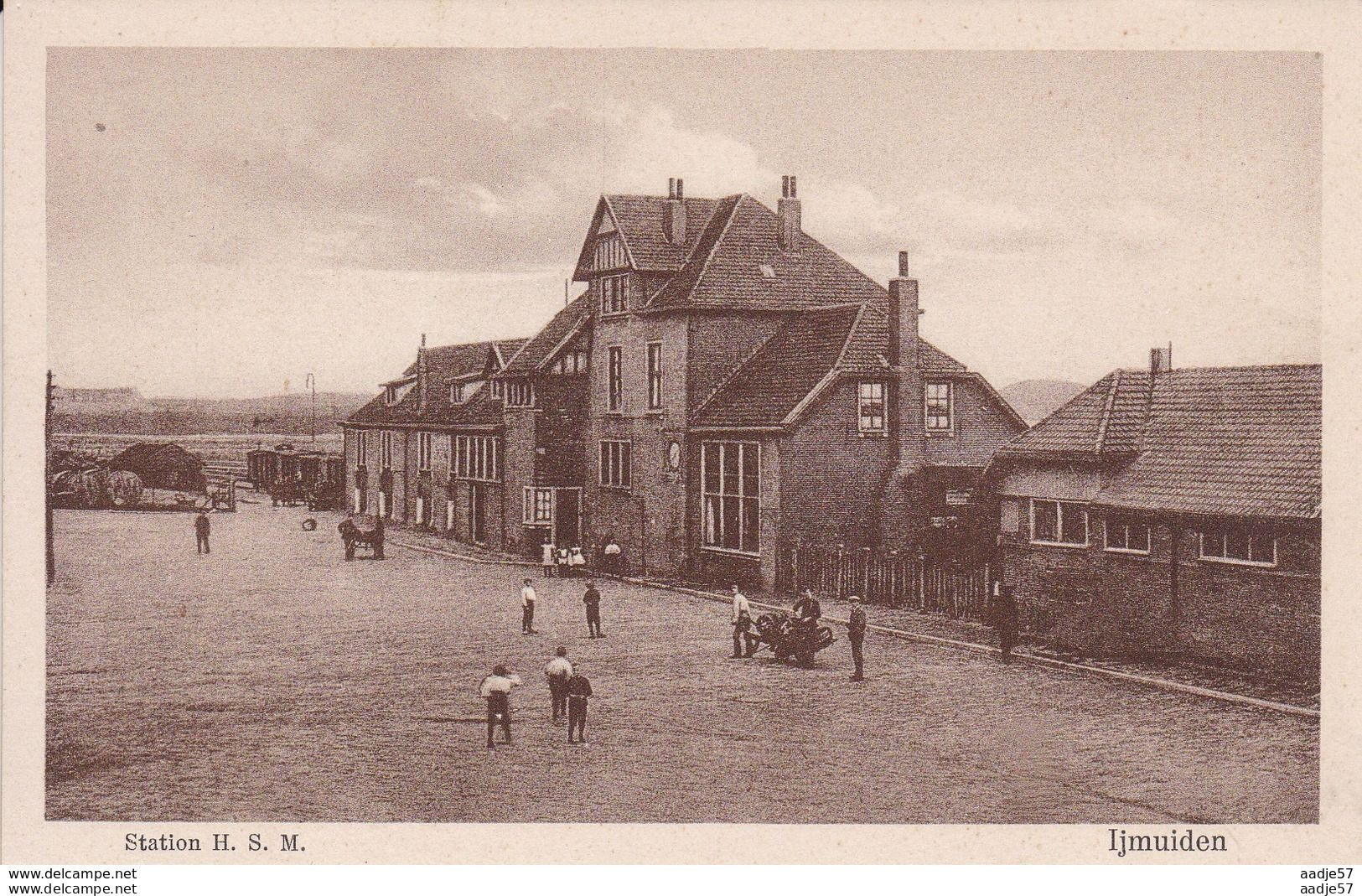 Ijmuiden Station H.S.M. - Estaciones Con Trenes