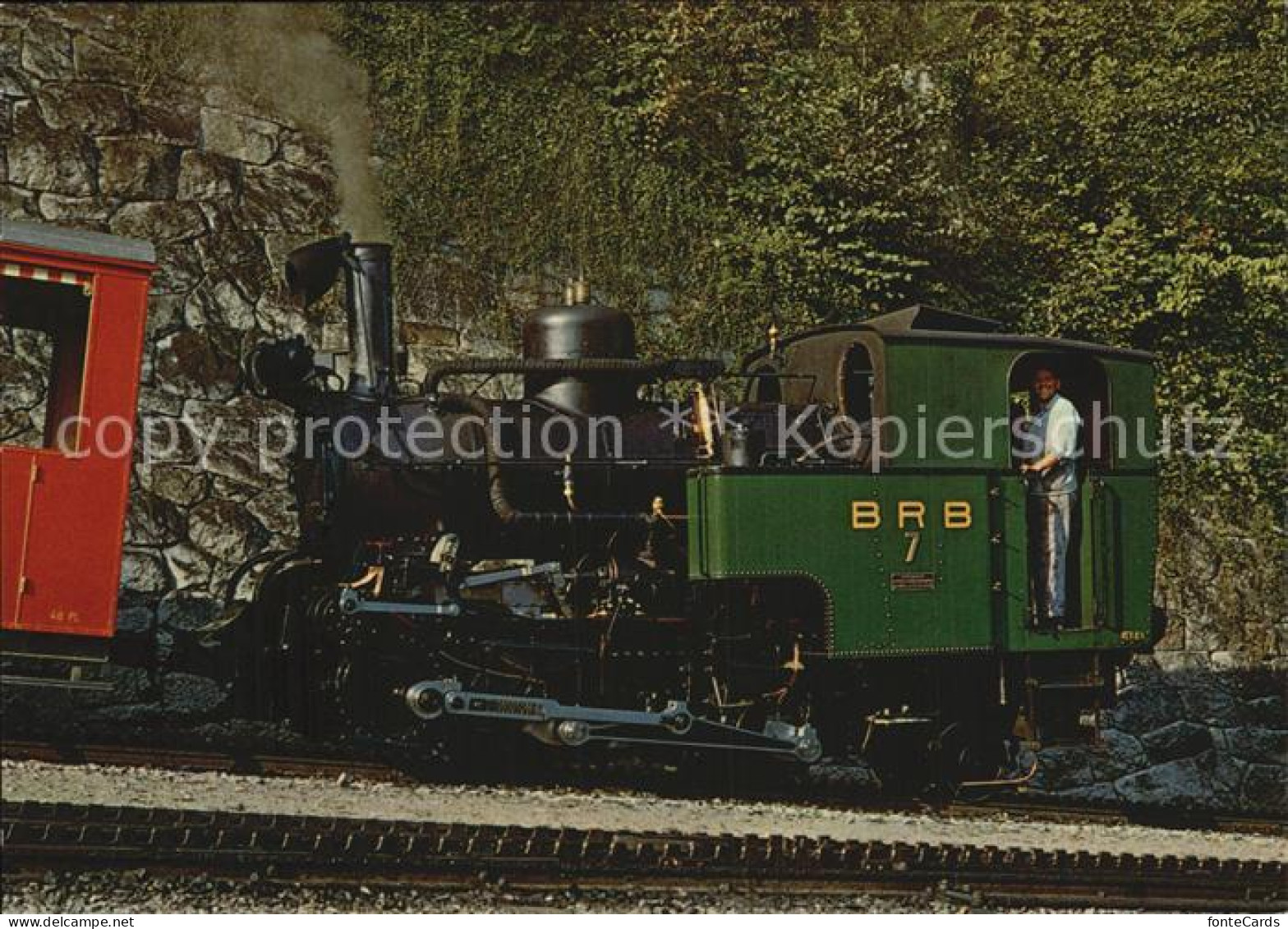 12609264 Brienz-Rothornbahn Lokomotive Brienz-Rothornbahn - Autres & Non Classés