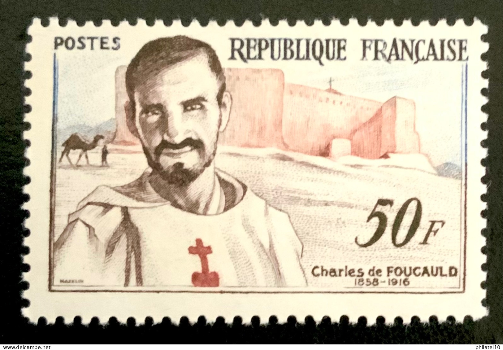 1959 FRANCE N 1191 CHARLES DE FOUCAULD - NEUF* - Unused Stamps