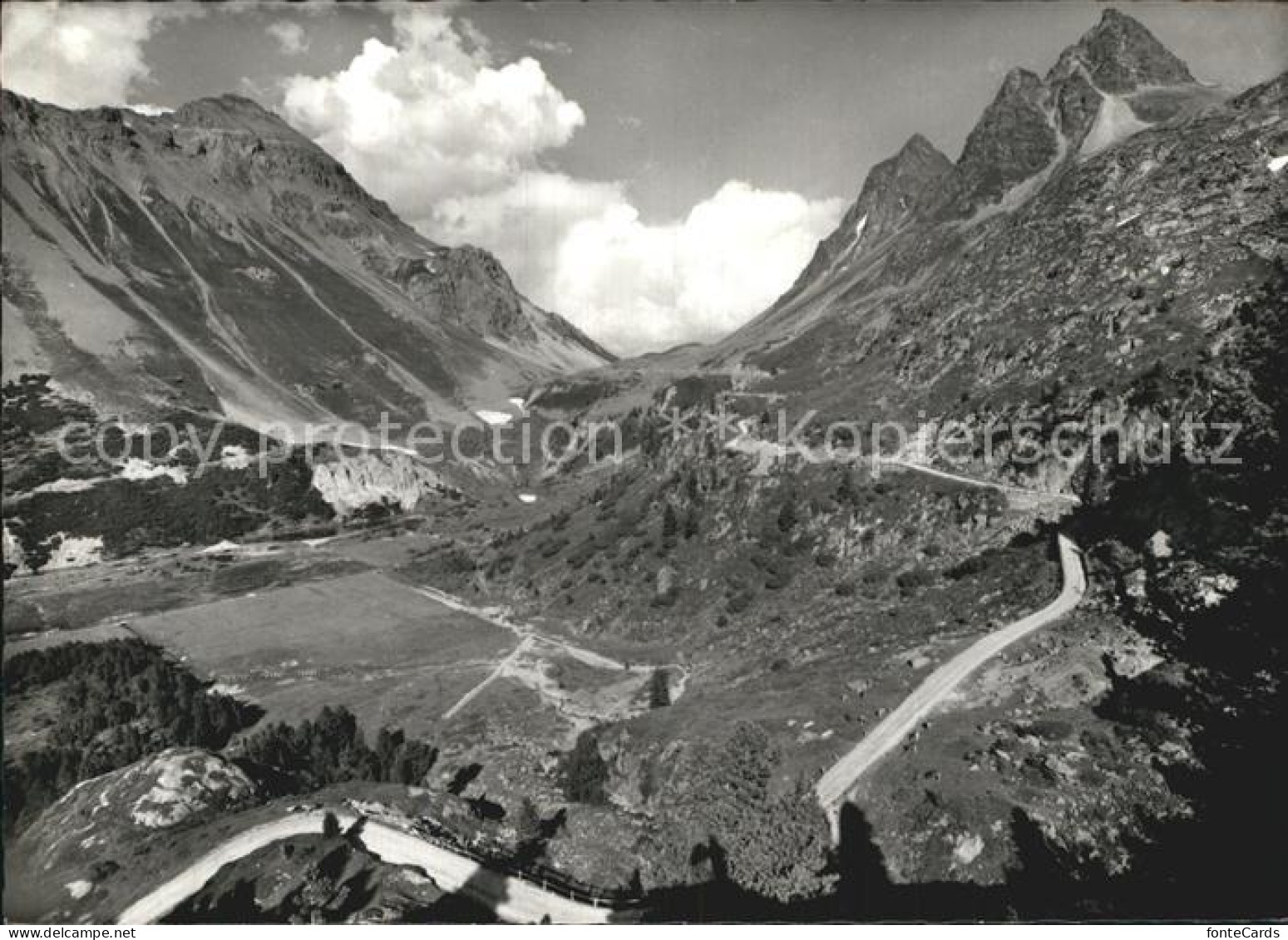 12608548 Albulapass Nordseite Il Compass Piz-Blais Udn Piz Dschimels Albulapass - Autres & Non Classés