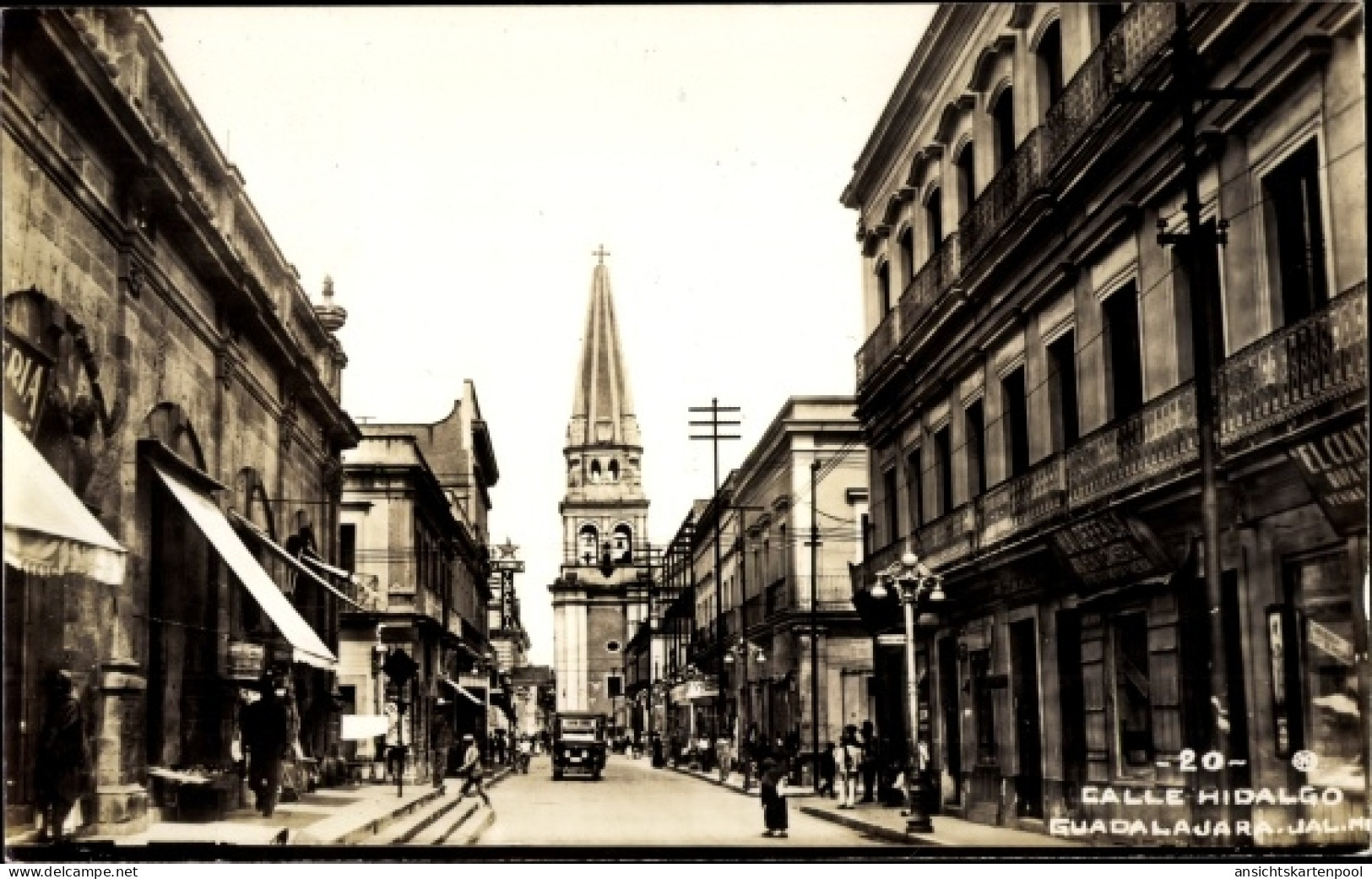 Photo CPA Guadalajara Jalisco Mexiko, Calle Hidalgo - Mexiko