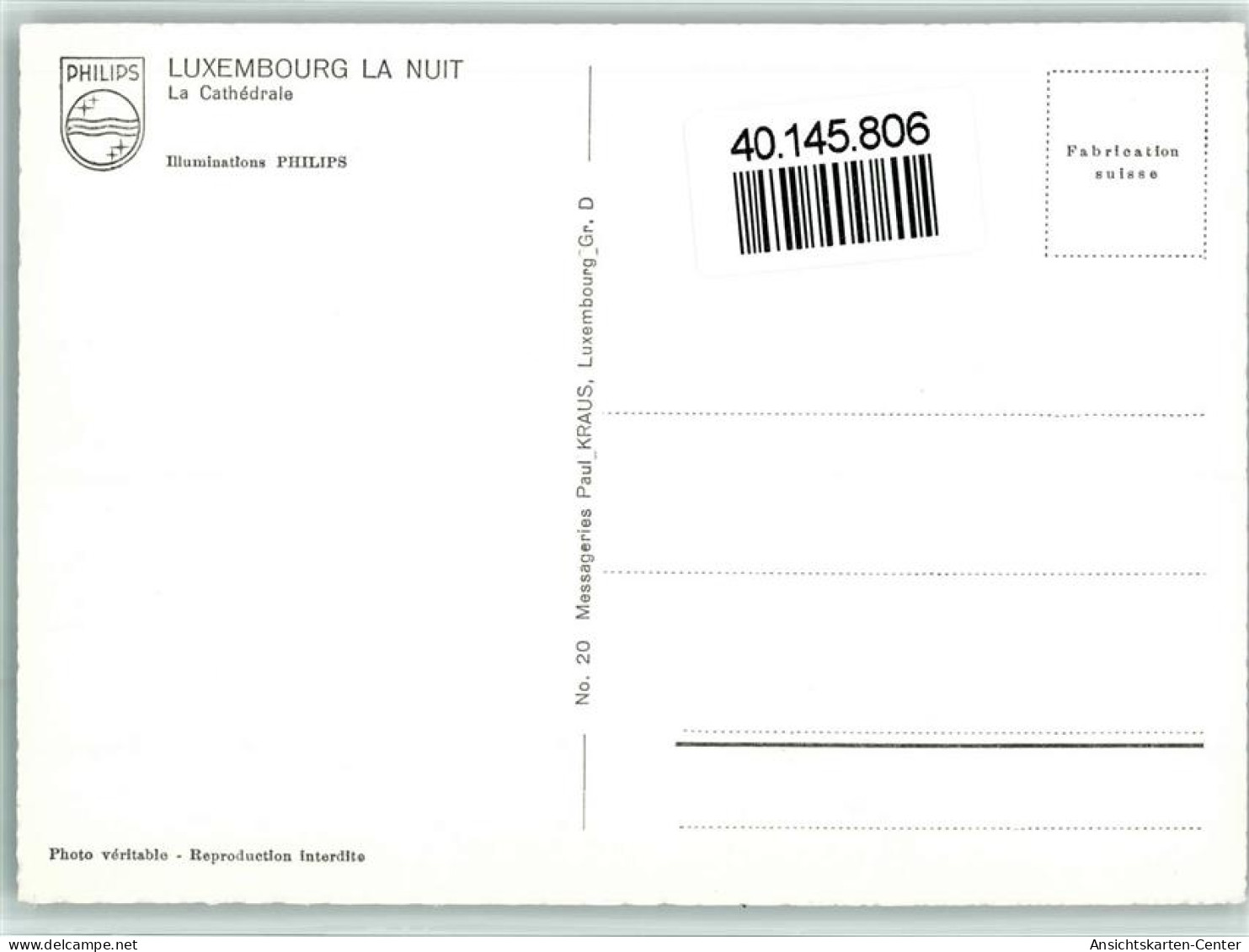40145806 - Luxembourg Luxemburg - Altri & Non Classificati