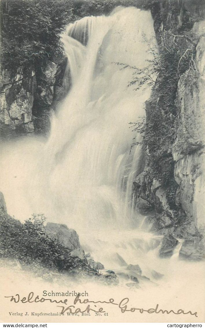 Switzerland Schmadribach Wasserfall - Autres & Non Classés