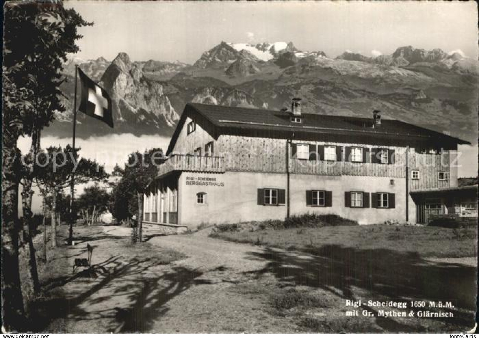 12606354 Rigi Scheidegg Berggasthaus  Rigi Scheidegg - Andere & Zonder Classificatie