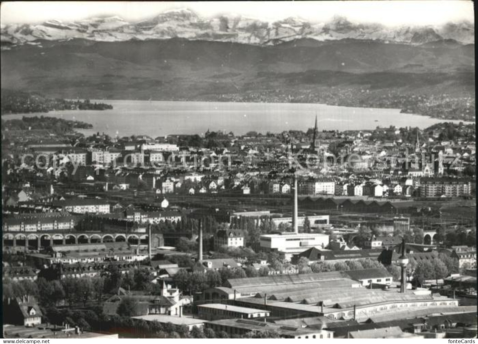 12606170 Zuerich ZH Blick Von Der Waid Zuerich - Altri & Non Classificati