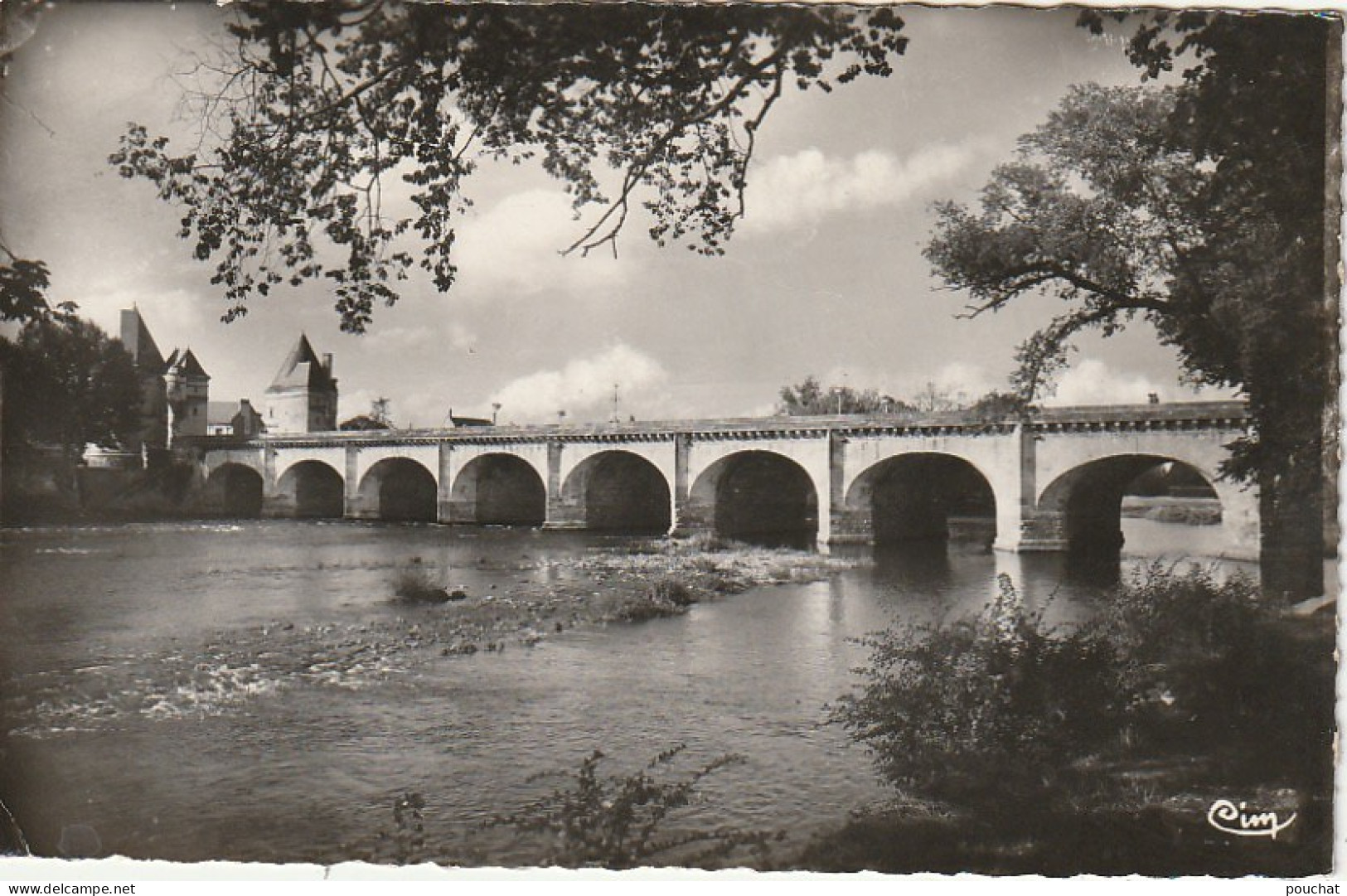 LE 7-(86) CHATELLERAULT - PONT HENRI IV - 2 SCANS  - Chatellerault