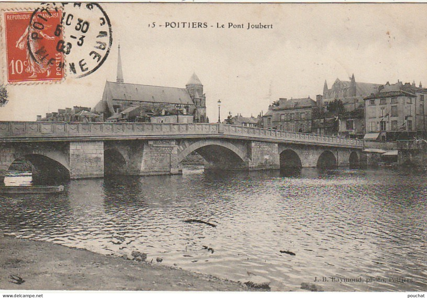 LE 9-(86) POITIERS  - LE PONT JOUBERT  - 2 SCANS - Poitiers