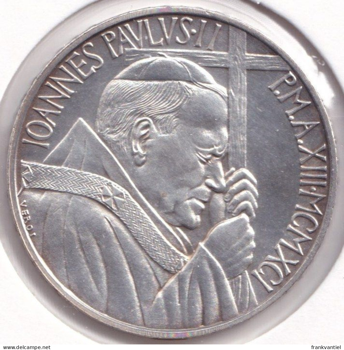 Vatican City KM-227 500 Lire 1991 - Vaticano