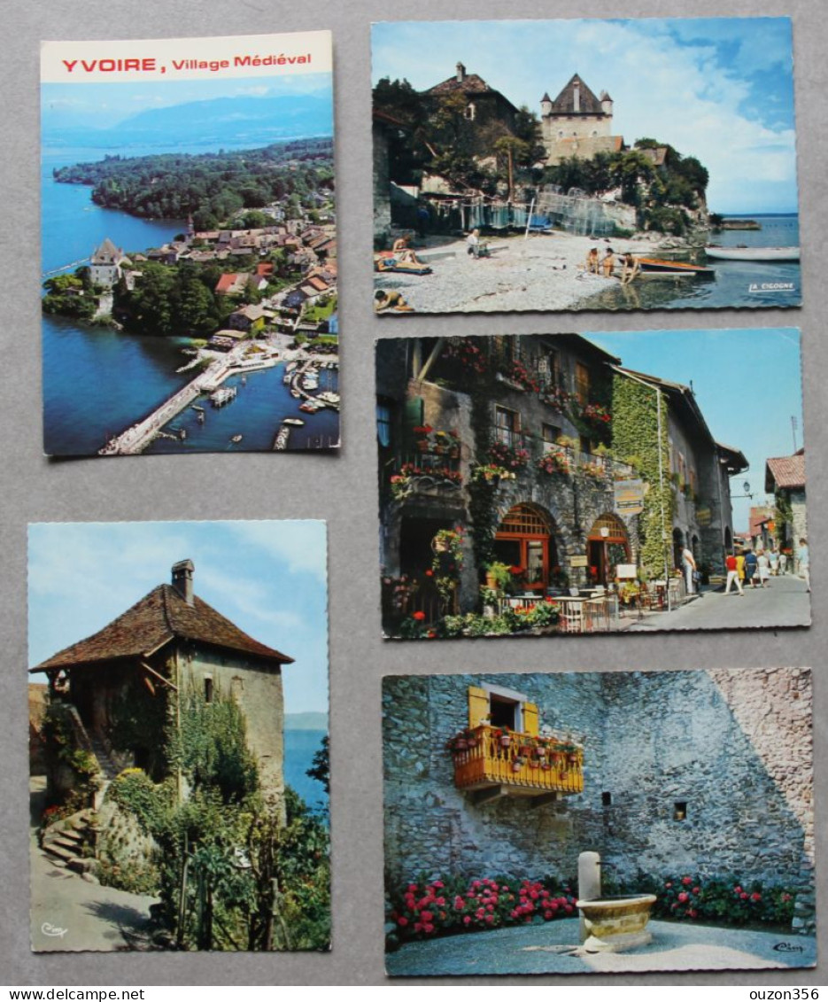 YVOIRE (Haute-Savoie), Lot De 5 Cartes Postales - Yvoire