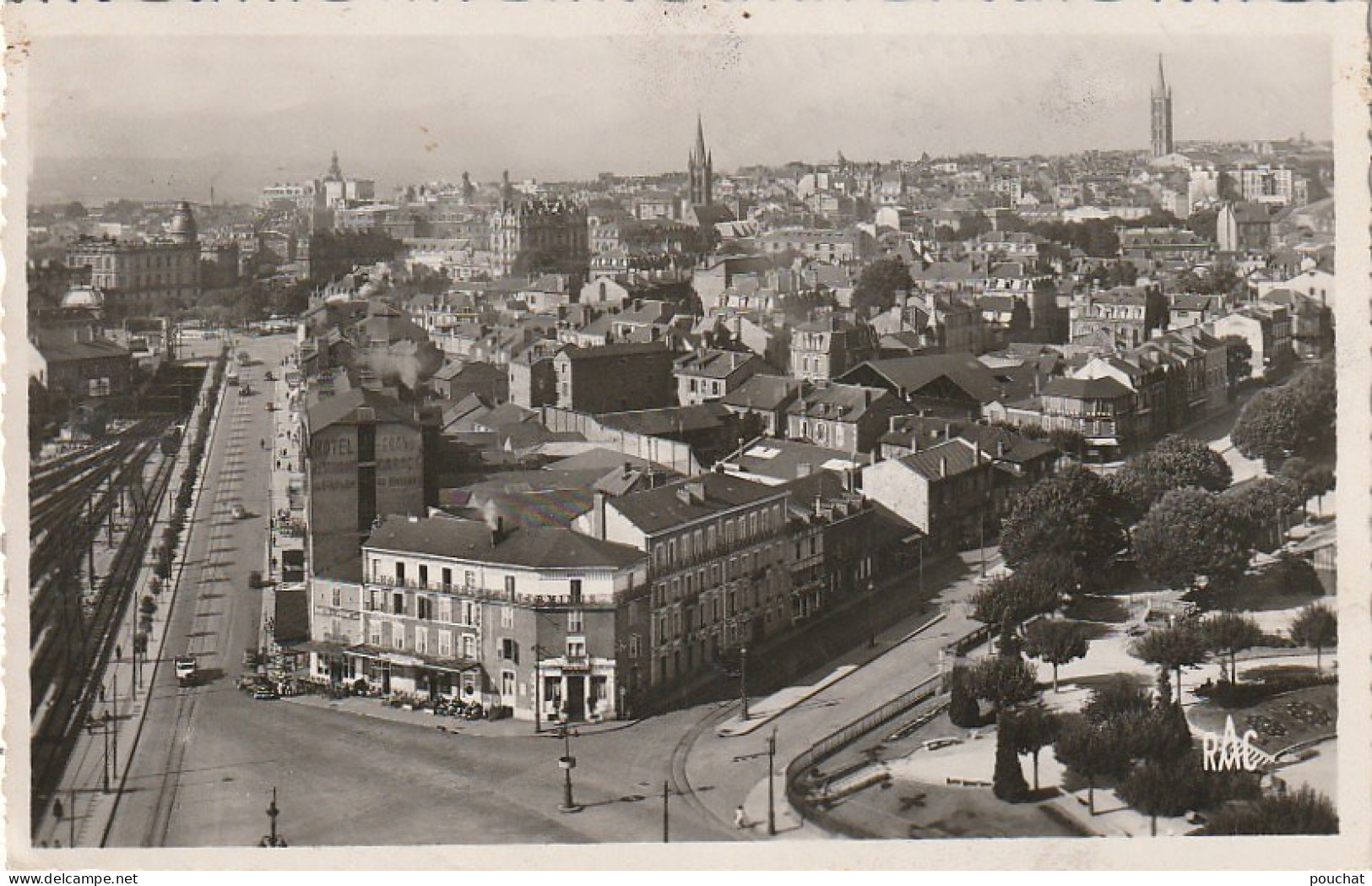 LE 11-(87) LIMOGES - VUE GENERALE - HOTEL DE BORDEAUX TERMINUS - 2 SCANS - Limoges