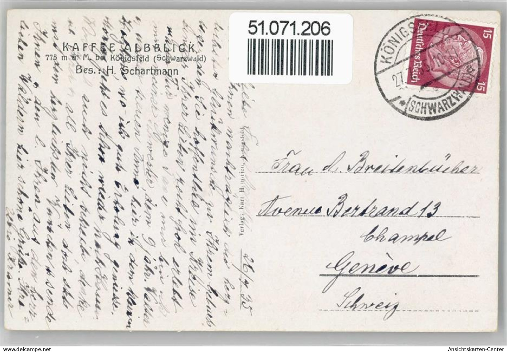 51071206 - Koenigsfeld Im Schwarzwald - Sonstige & Ohne Zuordnung