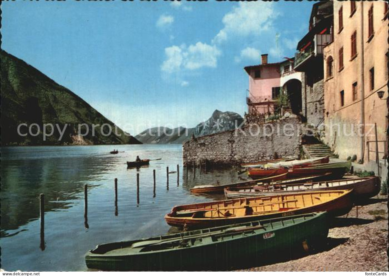 12603554 Gandria Lago Di Lugano Uferpartie Luganersee Gandria - Sonstige & Ohne Zuordnung