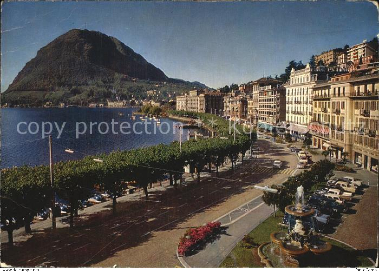 12603520 Lugano Lago Di Lugano E Monte San Salvatore Lugano - Autres & Non Classés