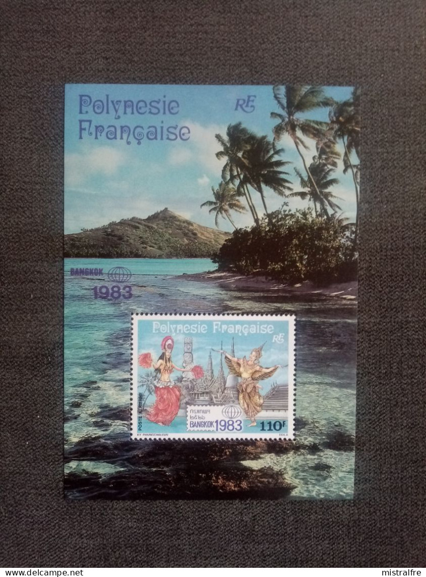 POLYNESIE. 1980 - 83. Blocs 5.6 Et 8 NEUFS++. PHILEXFRANCE/ EXPO BANGKOK/ARTS Pacifique. Côte YT 2024 : 40,50 € - Blocks & Sheetlets