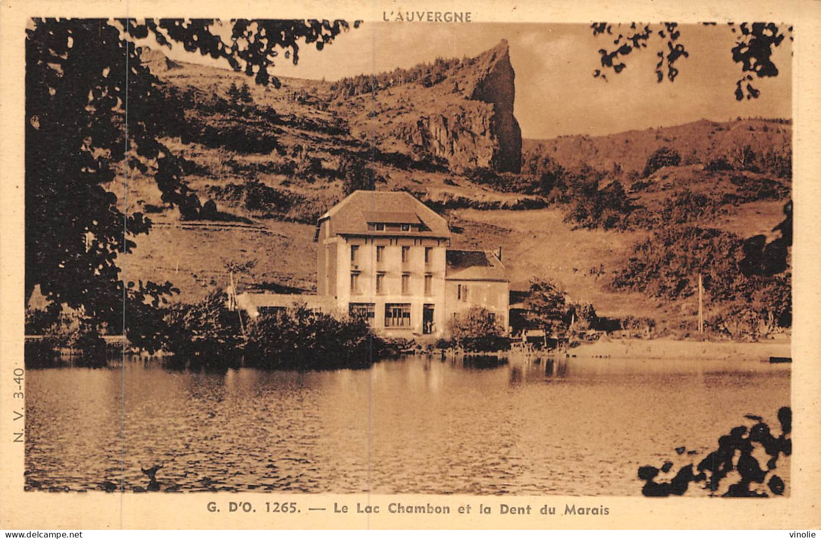 24-5370 : LE LAC CHAMBON. HOTEL - Sonstige & Ohne Zuordnung