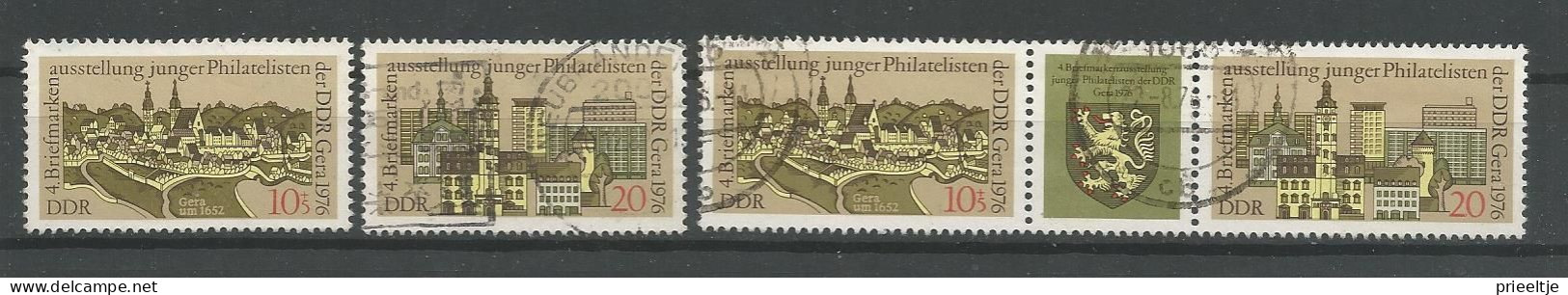 DDR 1976 Philately Day Y.T. 1829/1830+1830A (0) - Used Stamps