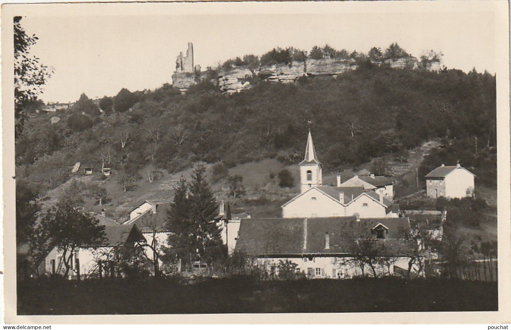 LE 15-(88) VALLEE DE CELLES - LE VIEUX CHATEAU DE PIERRE PERCEE - 2 SCANS  - Sonstige & Ohne Zuordnung