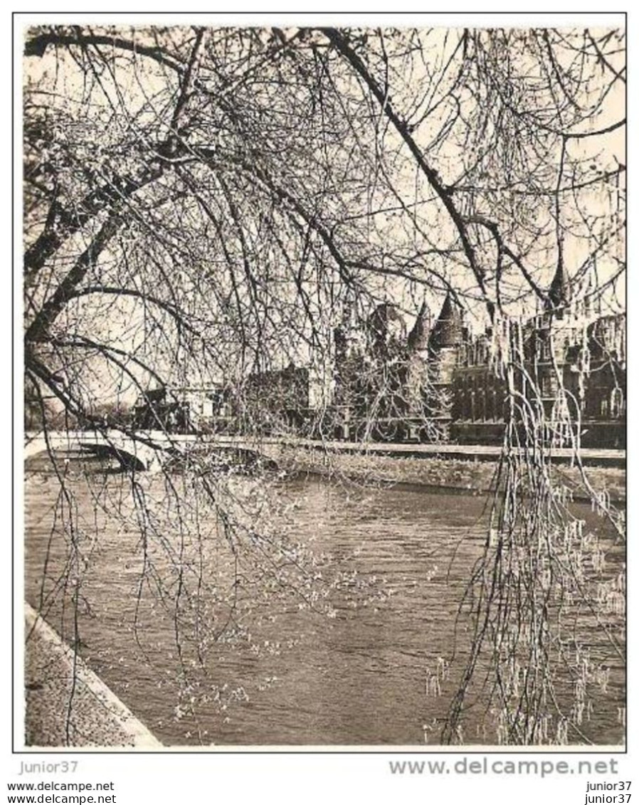 3 Cartes De Paris D'Albert Monier: Sous Les Ponts De Paris, Le Pont Neuf Avec Un Peintre, Les Quais Au Printemps, - Sonstige & Ohne Zuordnung