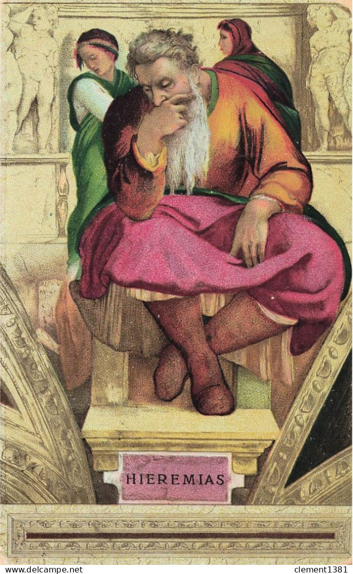 Michelangelo Michel Ange Cappella Sistine Chapelle Sixtine Il Profeta Geremia Hieremias - Rochefort
