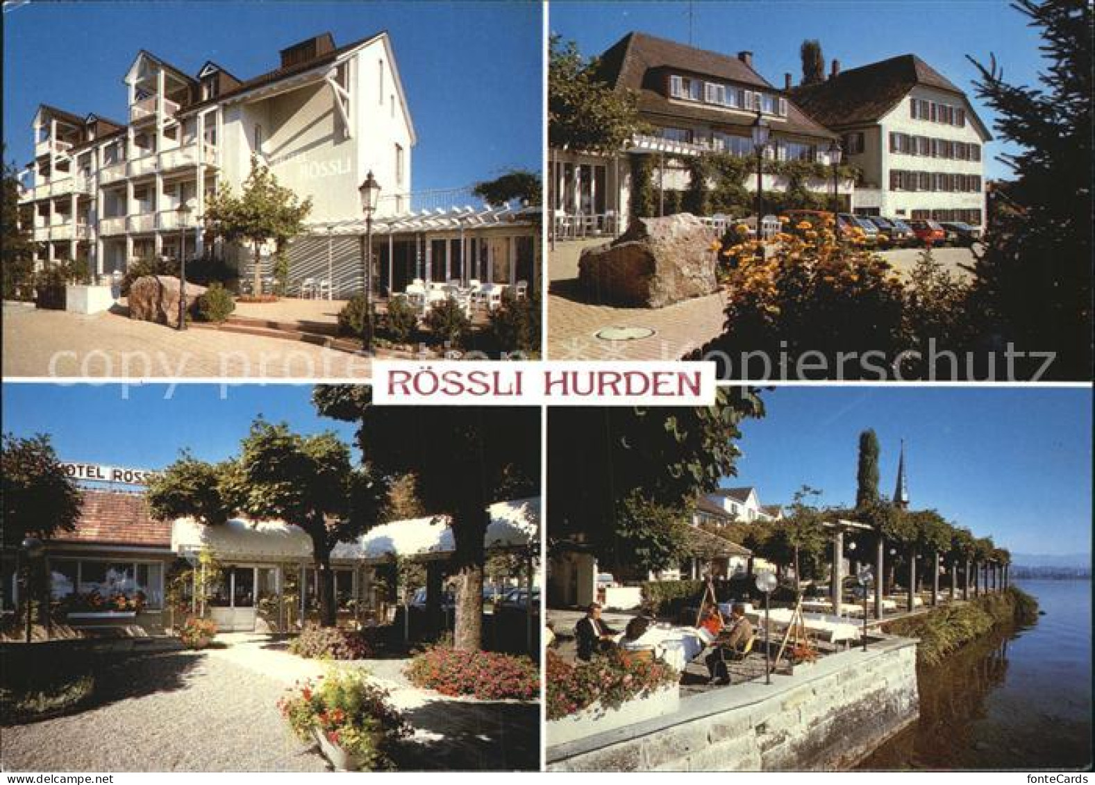 12598300 Hurden Hotel Restaurant Roessli Hurden - Autres & Non Classés