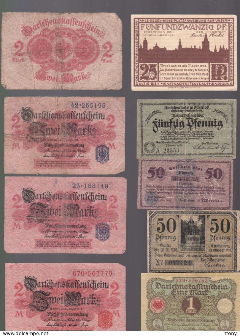 16   Billets  Allemagne - Other & Unclassified