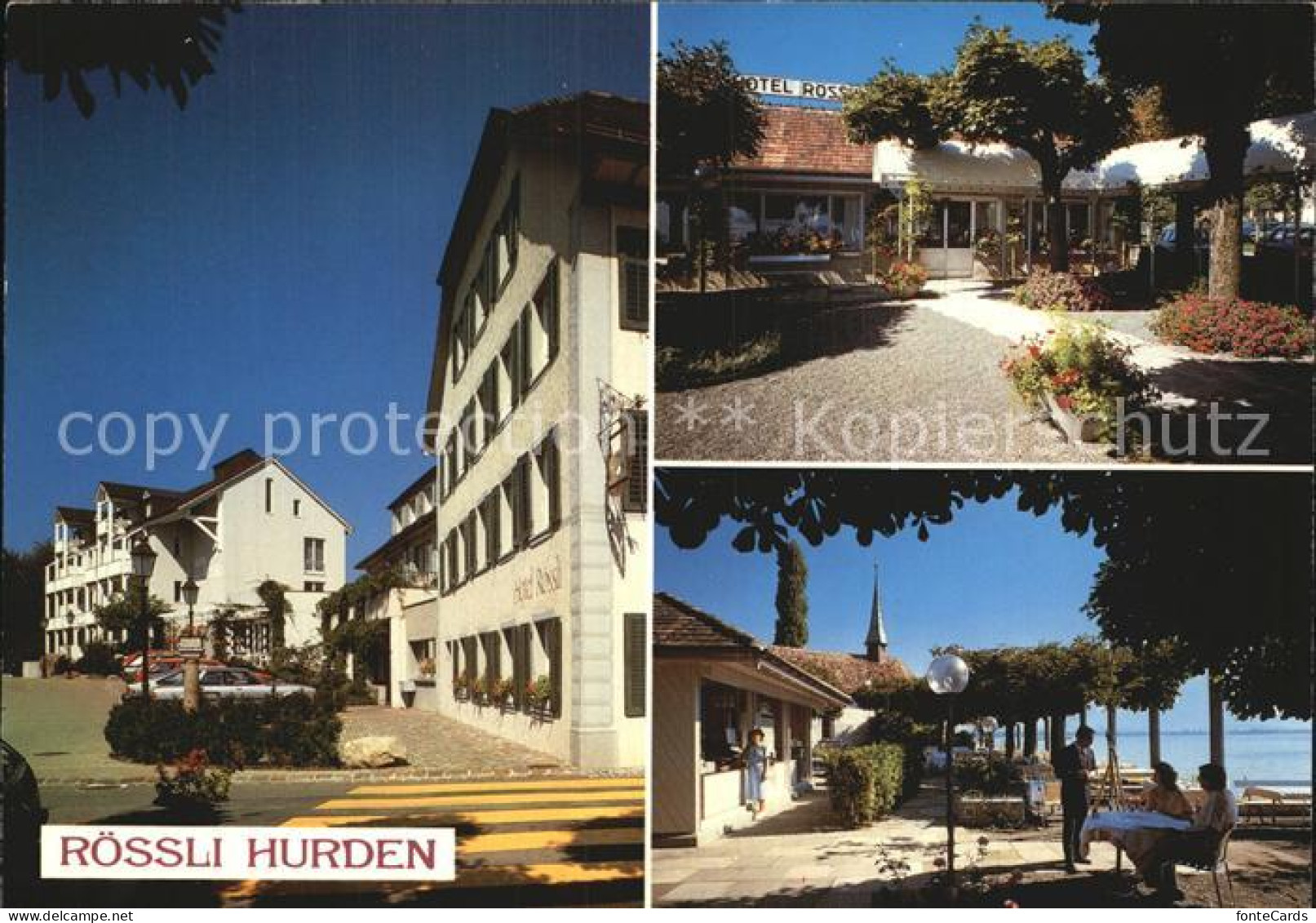 12598220 Hurden Hotel Restaurant Roessli Hurden - Andere & Zonder Classificatie