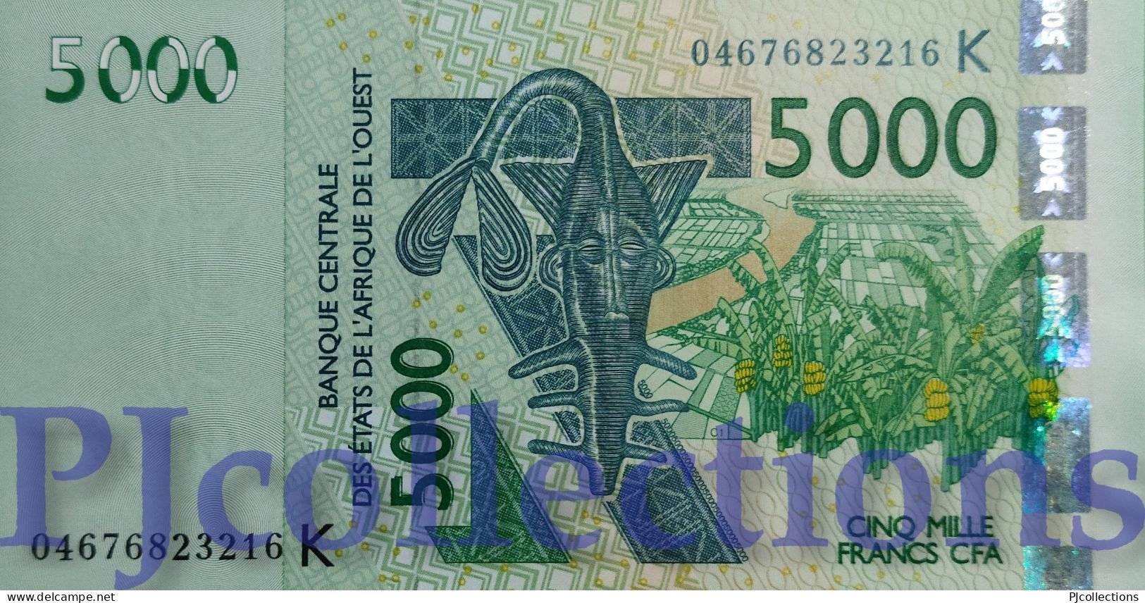 WEST AFRICAN STATES 5000 FRANCS 2004 PICK 717Kb UNC - West African States