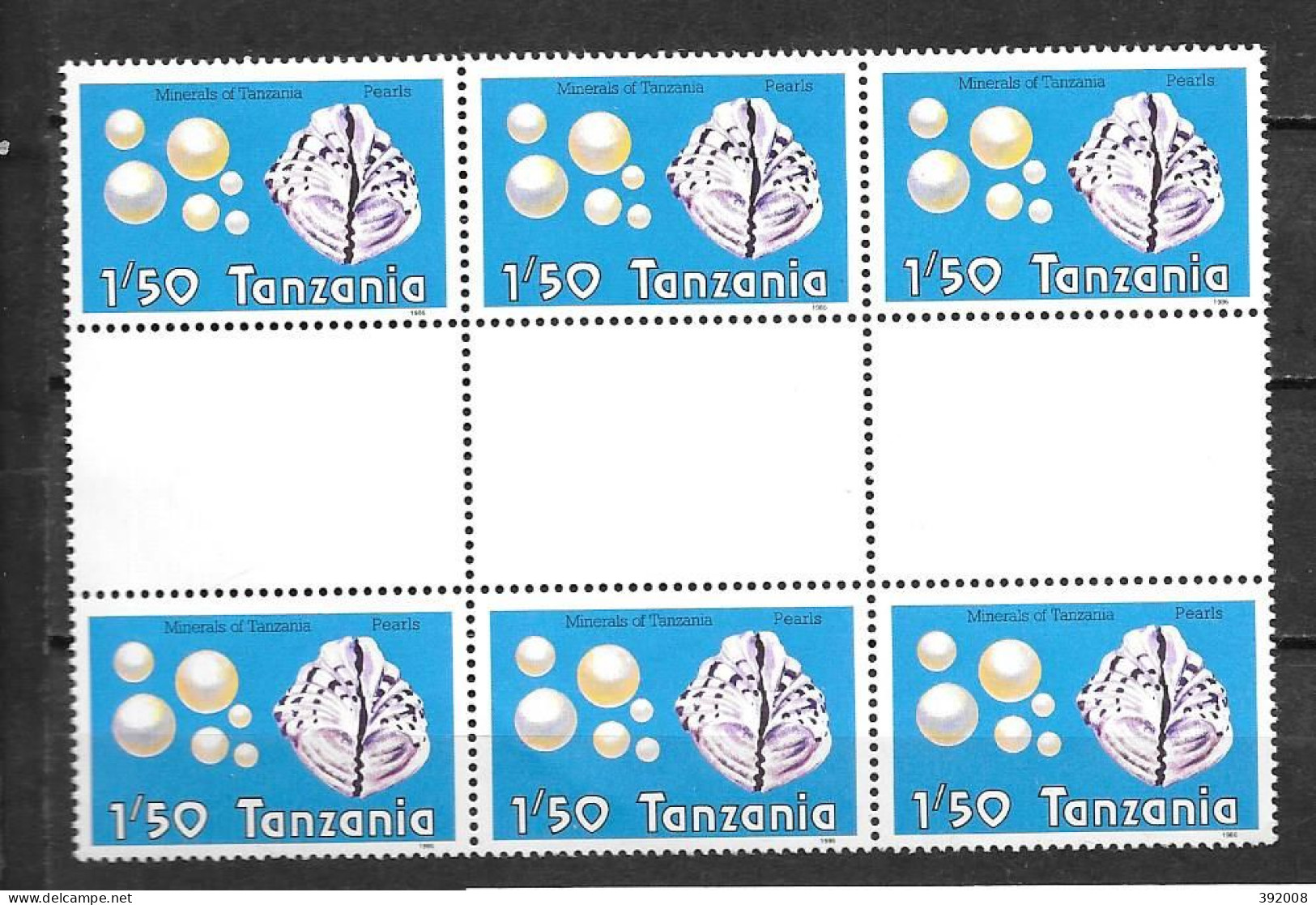 TANZANIE - 280 A **MNH - Huitres Perlières - D4/27 - Marine Life