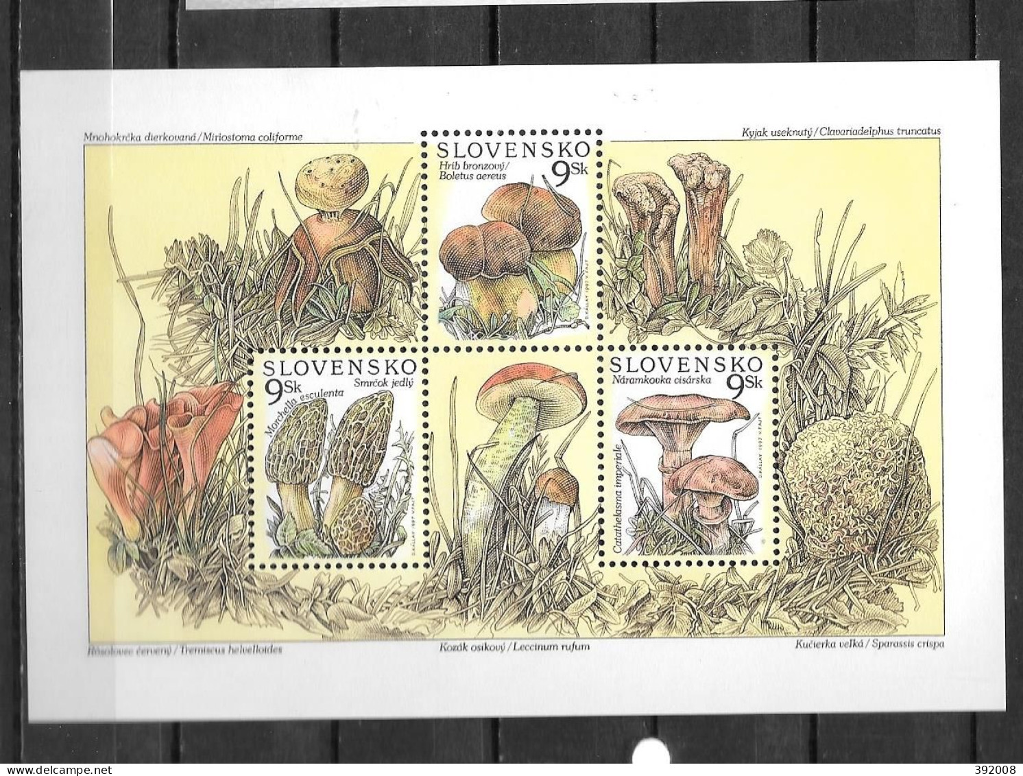 SLOVAQUIE - 247 à 249 **MNH - D4/17 - Funghi