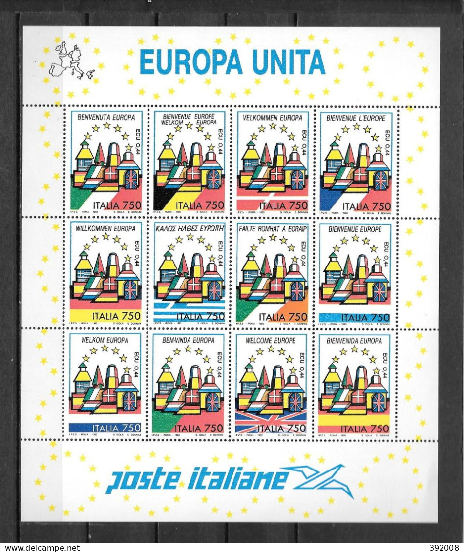 1993 - 1987 à 1998 **MNH - Unité Européenne - D4/29 - 1991-00: Mint/hinged