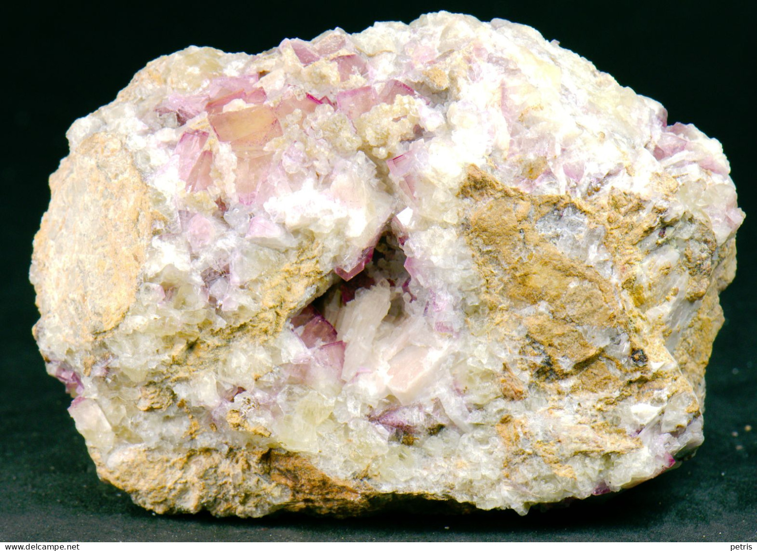 Mineral - Fluorite Rosa Su Barite (Is Murvonis, Domusnovas, Iglesias, Sardegna, Italia) - Lot. 1167 - Mineralien