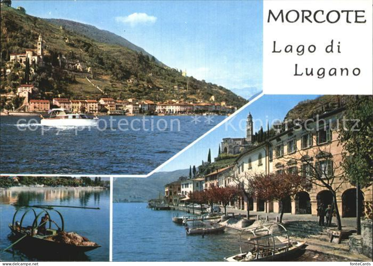 12597681 Morcote TI Partien Am Lago Di Lugano Morcote - Sonstige & Ohne Zuordnung