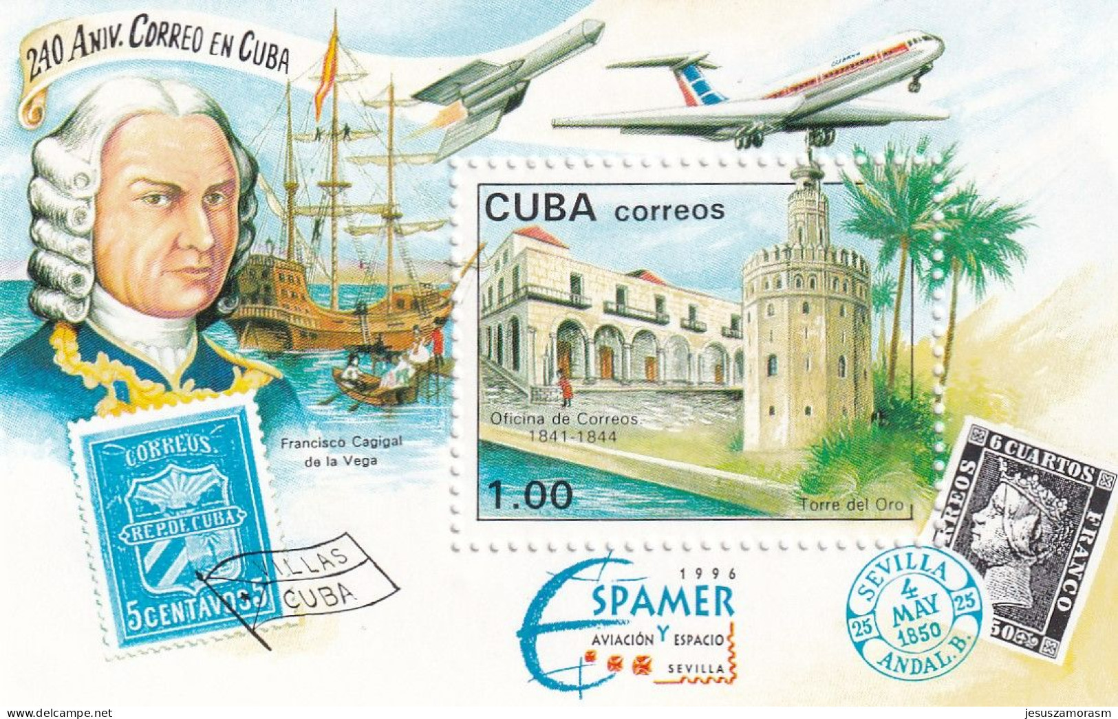 Cuba Hb 145 - Blocs-feuillets