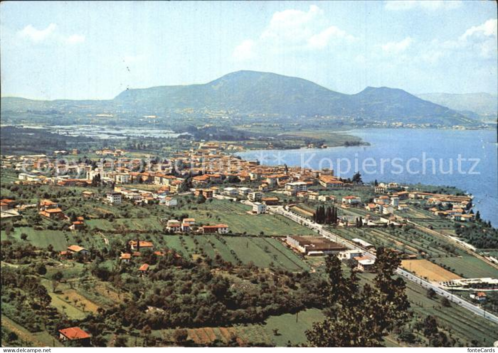 12597538 Iseo Fliegeraufnahme Lago Iseo - Other & Unclassified
