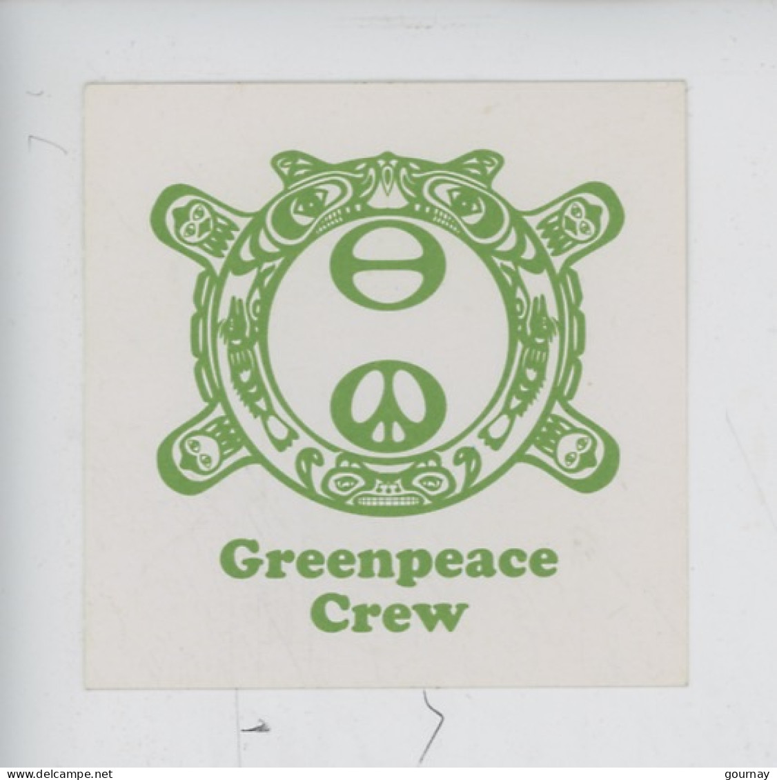 Greenpeace Crew - Autocollant (équipage) - Reclame