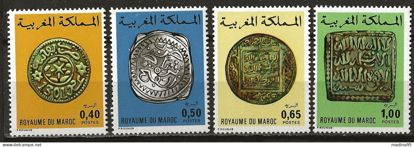 MAROC: *, N° YT 746 à 749, Série, Ch., TB - Morocco (1956-...)