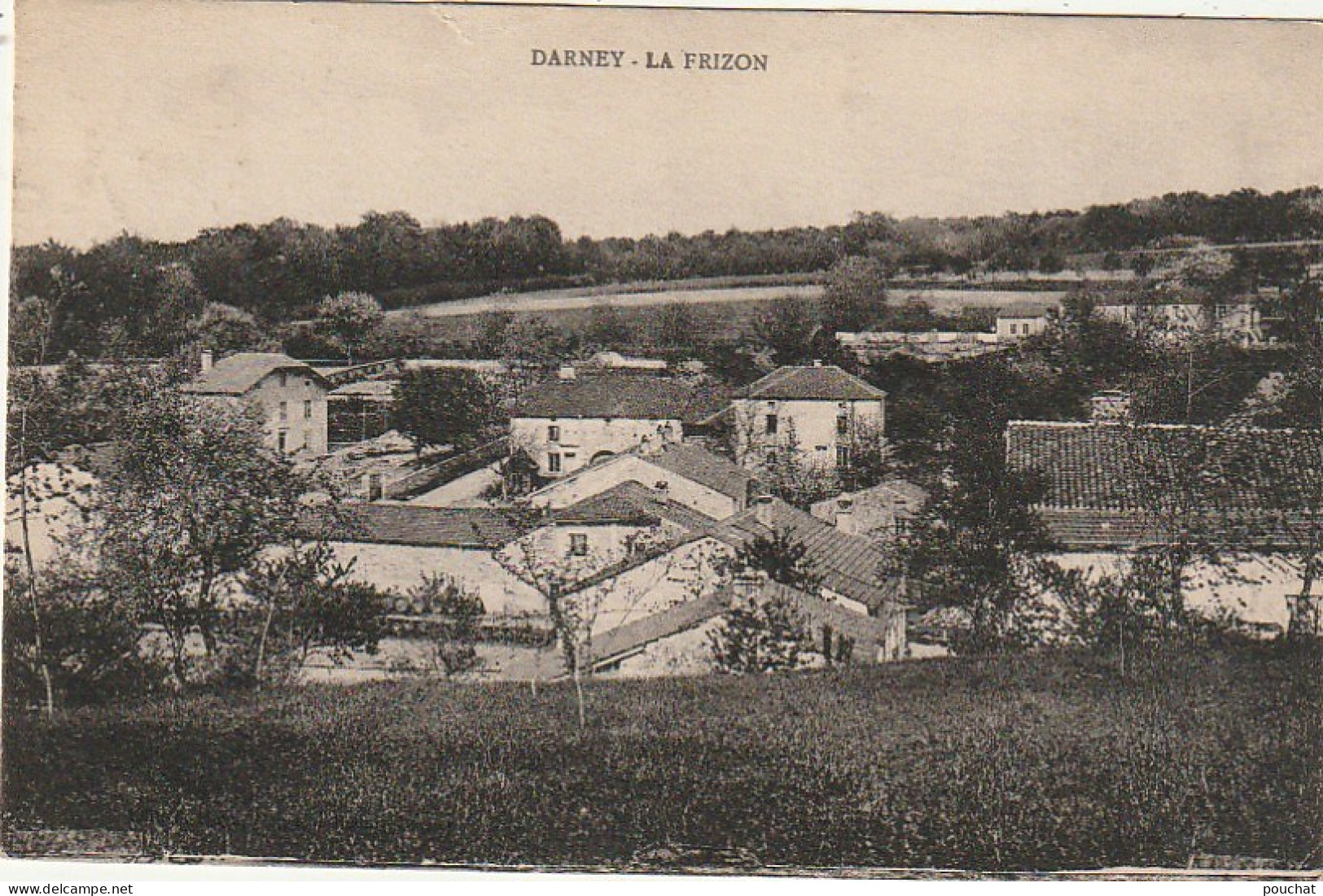 LE 17 -(88) DARNEY - LA FRIZON  - 2 SCANS - Darney
