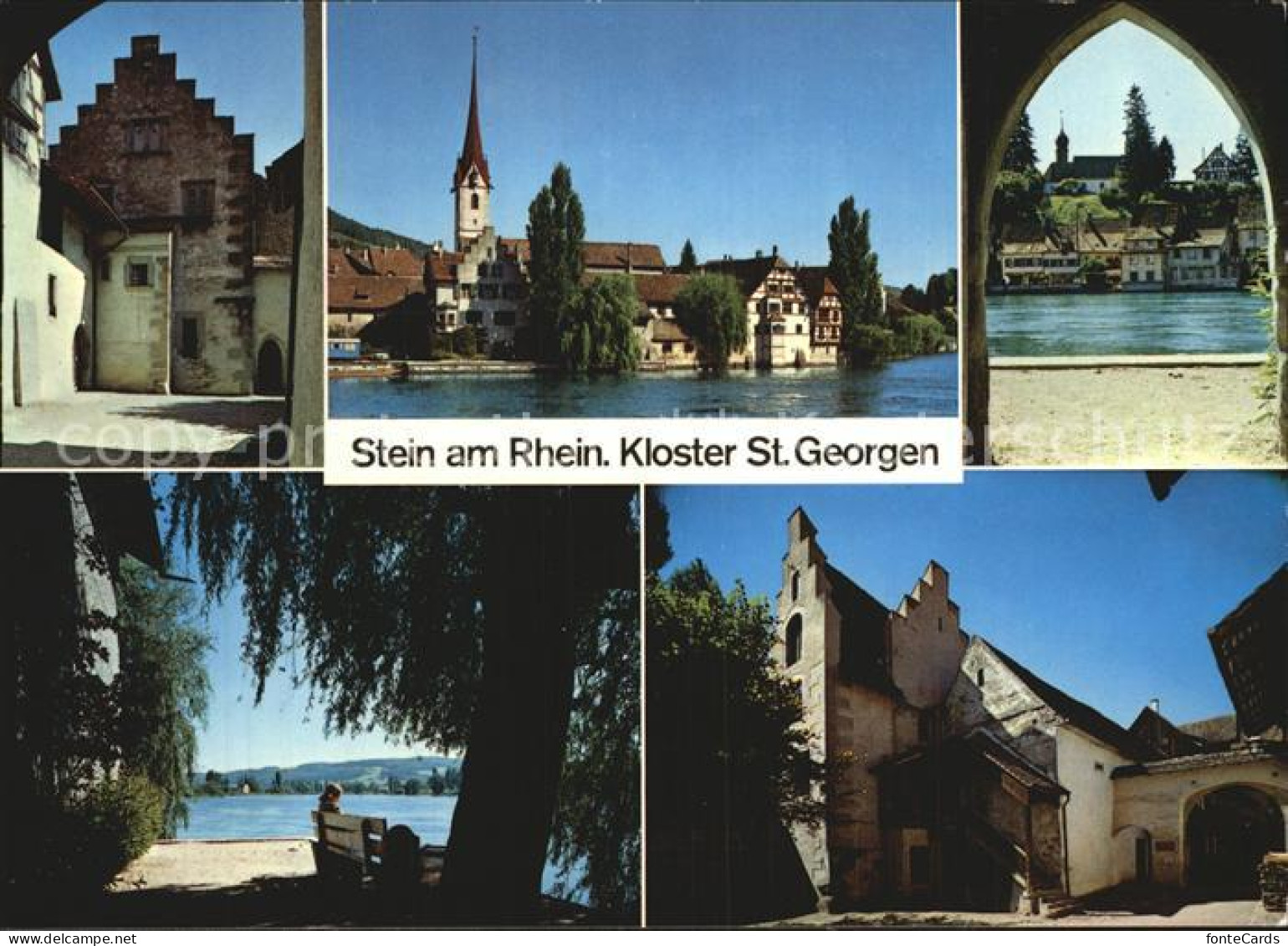 12595440 Stein Rhein Kloster St Georgen Teilansichten Stein Rhein - Andere & Zonder Classificatie