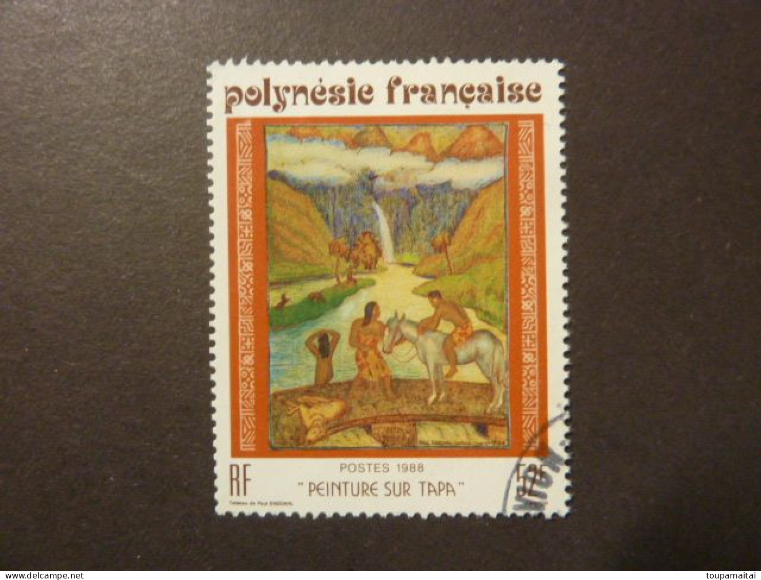 POLYNESIE FRANCAISE, Année 1988,  YT N° 173 Oblitéré, Timbre Grand Format - Usados