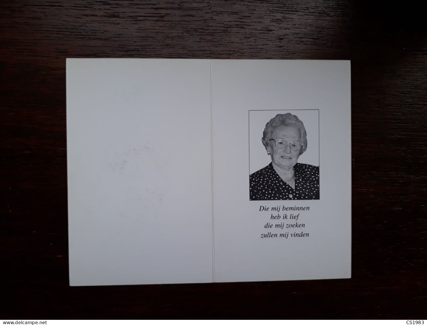 Louisa Willems ° Beerse 1923 + Beerse 1996 X Gustaaf Diels - Obituary Notices